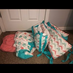 Carousel Designs crib bedding- BUMPER  ONLY